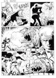 Giancarlo Alessandrini - | Giancarlo Alessandrini - 2x Tavola Originale - Almanacco del Mistero 2015 "Saturno contro la terra" - (2015) | Catawiki