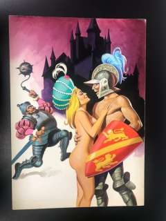 Studio Rosi | Fiabe Proibite #8 - Studio Rosi- original cover "Chi tocca i fili.....gode" - Page volante - Exemplaire unique - (1975) | Catawiki