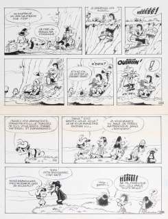 Fournier | Bizu, planche n°27 Ã  l’encre de Chine de l&#… | Millon