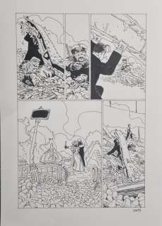 Gess | Gess - Planche originale 82 - L’Oeil de la nuit T3 - Le Druide noir - (2015) | Catawiki