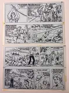 Studio Vandersteen / Jeff Broeckx | Bessy - Planche originale (p.17) - De avonturen van Bessy - (années ’70) | Catawiki