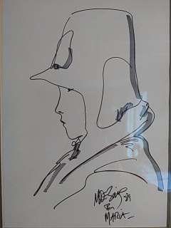 Moebius | Moebius - Dessin original dédicacé - Starwatcher - (1989) | Catawiki