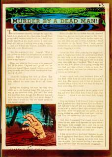 MURDER BY A DEAD MAN!, HAUNT OF FEAR #16, Text Story (Jul-Aug 1950) NO RESERVE! | Russ Cochran