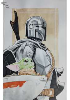 Kevin Libranda - mando and grogu issue 0 page 0