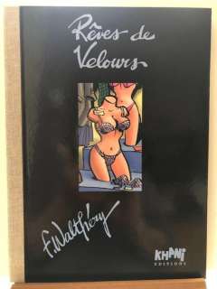 Walthéry, François | Natacha / Rubine - Portfolio Khani - Rêves de velours + Dédicace Walthéry - N°281/350 - (2007) | Catawiki