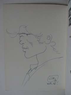 Jean Giraud / Jean-Michel Charlier | Blueberry 26 - Originele tekening door Jean Giraud in ’Het einde van de lange rit’ - Broché - EO - (1986) | Catawiki