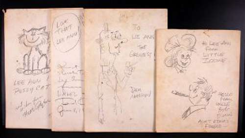 Jack Markow, Bob Dunn, Ted Key, Herb Green Signed | Taurus Auctions