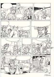 Krings, Jean-Marc - Krings, Jean-Marc - Planche originale - Bob et Bobette (Hommage) T3 - Le Reboutant rebouteux - (2019)