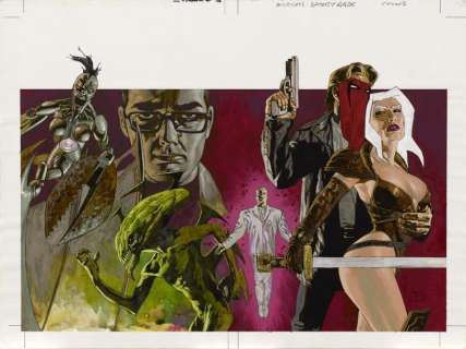 Phillips SeanAnglais N En 1965 - PHILLIPS SEAN ANGLAIS NÉ EN 1965 BATTERY PARK - SÉRIE: WILDCATS, 2002 Planche