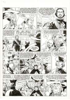 Mitton, Jean-Yves | Mitton, Jean-Yves - Originele pagina - Quetzalcoatl 5 - De hoer en de Conquistador - (2003) | Catawiki