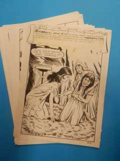 Edgardo Dell’acqua | Messalina n. 67 - Edgardo Dell’Acqua - 20x Tavole Originali Erotiche "L’orrendo sacrificio" - Page volante - Exemplaire unique - (1969) | Catawiki