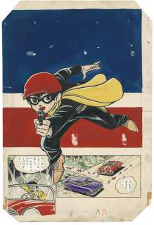 Jiro Kuwata Hand-Drawn Manuscript "Phantom Detective" | Mandarake (Big Web)