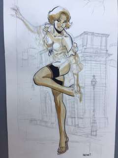 Meynet, Félix | Meynet, Félix - Dessin original - Élégance | Catawiki