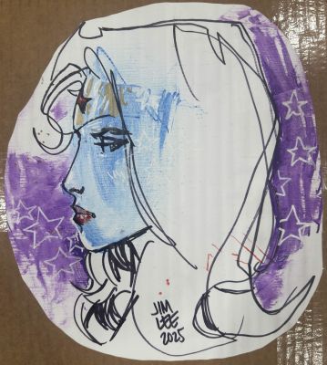Wonder Woman by Jim Lee (during NYCC 2025 signing)