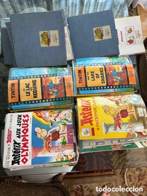 COLECCIÓN COMPLETA ASTÉRIX Y TINTÍN (FRANCÉS E INGLÉS), EDICIONES DEL PRADO-100 CÓMICS+CASETES+FICHA | todocoleccion (Buy It Now)