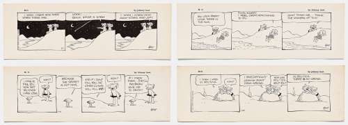 Lot of Four ’’B.C.’’ Comic Strips from 1967 | Nate Sanders