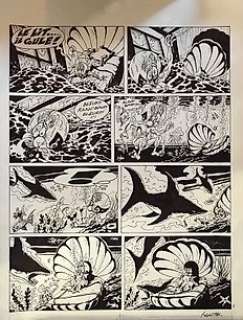 Foerster, Philippe - Foerster, Philippe - Planche originale + 4x dessin original préliminaire - Fluide Glacial