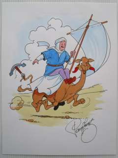 Paul Geerts | Suske en Wiske - Originele tekening in kleur - De tartaarse helm | Catawiki