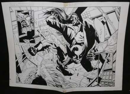 Wellinton Alves - Wolverine #? Pgs. 1 & 2 - Wolverine Action Dps - Signed