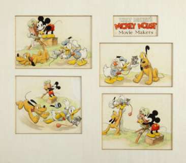 Tom Wood Movie Makers Illustration Original Art (Good Housekeeping, 1938). The unmade Disney short, Movie - | Heritage