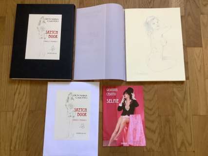 Giovanna Casotto | Giovanna Casotto - Sketch Book libro primo con due disegni originali di Giovanna Casotto - Broché - EO - (2020) | Catawiki