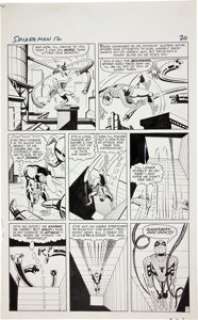 Steve Ditko The Amazing Spider-Man #12 Doctor Octopus Battle Page 17 Original Art (Marvel,1964). Few originals -