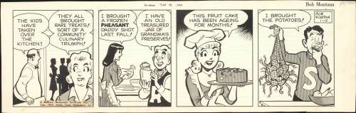 Montana-Original ARCHIE Newspaper Strip (1955) | Russ Cochran