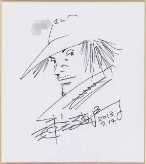 Naoki Urasawa Hand-Drawn Shikishi "20th Century Boys" Kenji | Mandarake (Big Web)