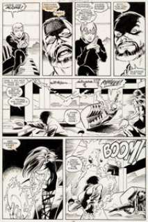 Mike Collins and Joe Rubinstein Uncanny X-Men #266 Page 19 Original Art (Marvel, 1990). A great page from the -