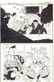 Giuseppe Camuncoli, John Dell - superior spider-man #11 p. 14 - spidey (otto octavius) vs. Spider-slayer (alistair smythe) - j. Jonah jameson - 2013