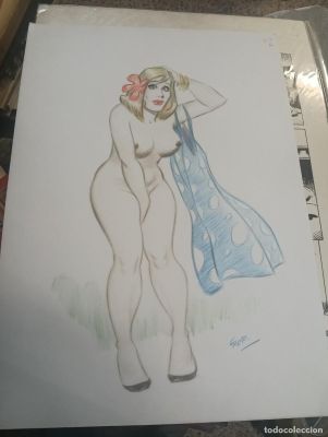 DIBUJO ORIGINAL DE CARRILLO | todocoleccion (Buy It Now)