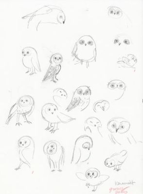 Kerascoët | Au Chant des Grenouilles, Recherche de personnage | Galerie 9ème Art