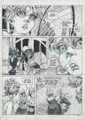 Régis Loisel | La Dernière Maison Juste Avant la Forêt, planche 26 | Galerie 9ème Art