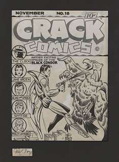 CRACK COMICS Issue #18 Cover