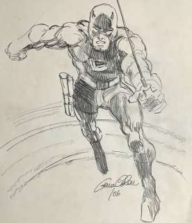 Gene Colan | Daredevil - Gene Colan - Original LARGE Daredevil Drawing - Exemplaire unique - (2006) | Catawiki
