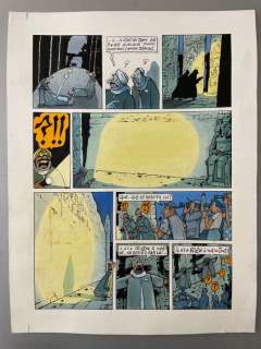 De Moor, Johan | De Moor, Johan - Planche originale couleur - La Vache T8 - La Momie scandaleuse - (1999) | Catawiki