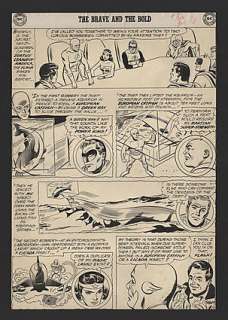 BRAVE AND THE BOLD Issue #30 Interior Page | ComicConnect