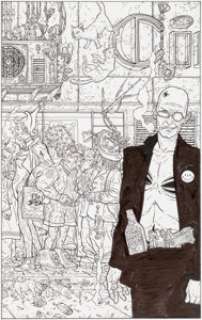 Geof Darrow Transmetropolitan #23 Cover  Original Art (DC/Vertigo, 1999)....