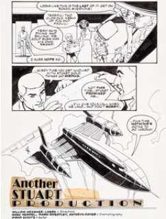 Marc Hempel and Mark Wheatley Jonny Quest #17 Complete 27 Page Story Original Art (Comico, 1987).... (Total: 27 Original Art)