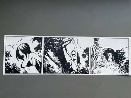 Oosterveer, Minck | Oosterveer, Minck - Originele strook - Nicky Saxx | Catawiki