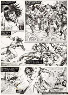 John Buscema and Alfredo Alcala The Savage Sword of Conan #20 Story Page 31 Original Art (Marvel, 1977).... | Heritage