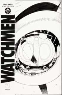 Dave Gibbons Watchmen #7 Nite Owl’s Hovercraft Cover Original Art (DC, 1987).... | Heritage
