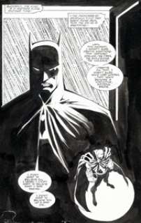 Roger Robinson and James Pascoe Azrael: Agent of the Bat #64 Page 5 Original Art (DC, 2000)....