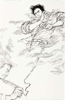 Yuko Shimizu The Unwritten: Apocalypse #10 Cover Original Art (DC/Vertigo, 2014)....