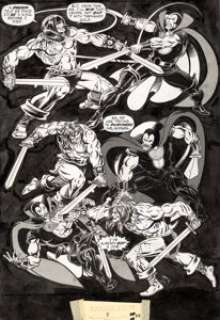 Jim Starlin and Al Milgrom Savage Tales #5 Splash Page 18 Original Art (Marvel, 1974).... | Heritage