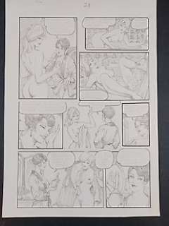 Leone Frollo - Leone Frollo - Tavola Originale "Mona Street" - Page volante - Exemplaire unique