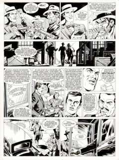 Mitton, Jean-Yves | Mitton, Jean-Yves - Originele pagina - Bloed en Stilte 5 - De Zeven pijlers - (1991) | Catawiki