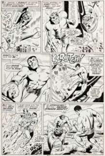 Marie Severin and Dan Adkins Tales to Astonish #100 Story Page 19 Original Art (Marvel, 1968).... | Heritage
