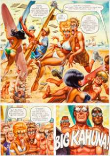  - Harvey Kurtzman, Bill Elder, Frank Frazetta, and Jack Davis Playboy July 1965 Little Annie Fanny "Surfers" Page 3 ...