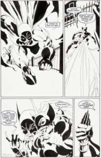 Tim Sale Batman: The Long Halloween #5 Story Page 10 Original Art (DC Comics, 1997)....